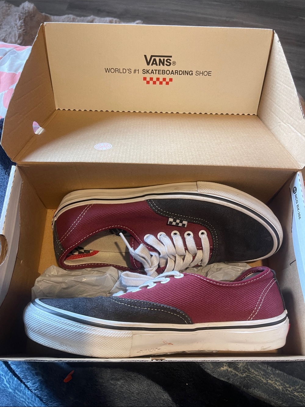 Skate authentic vans